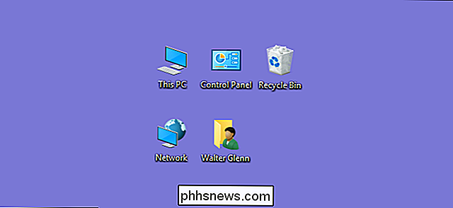Obnovení chybějících ikon na ploše v systému Windows 7, 8 nebo 10