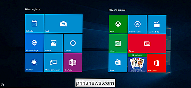 Captura de pantalla: las 29 nuevas aplicaciones universales incluidas con Windows 10