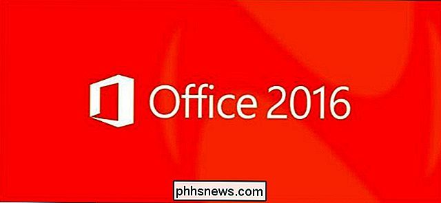 Captura de pantalla: Novedades de Office 2016
