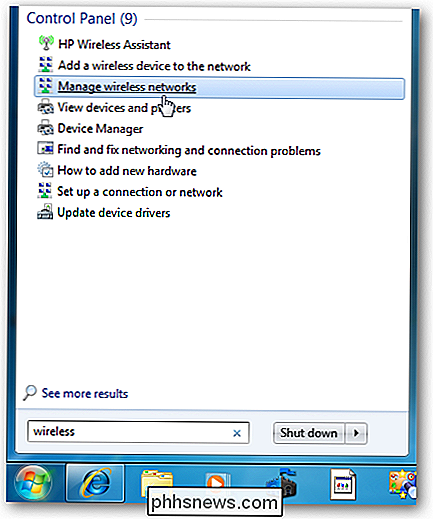 Compartilhar uma conexão de Internet entre máquinas sem fio com uma rede ad hoc no Windows 7