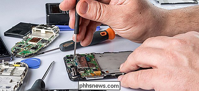 Você deve reparar seu próprio telefone ou laptop?