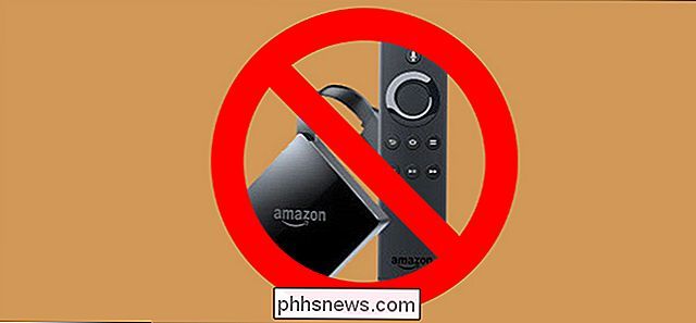 Il n'y a pas de bonnes raisons d'acheter un Amazon Fire TV