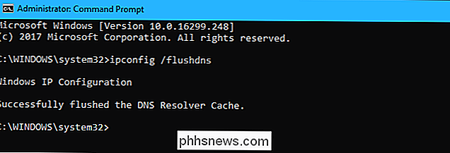 Risoluzione dei problemi di navigazione ricaricando la cache del client DNS su Windows
