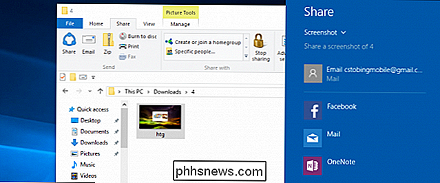 ¿Qué es Windows 10 Share Feature y cómo lo uso?