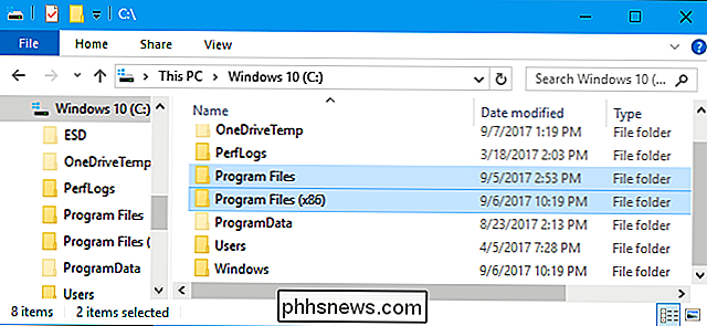 Qual é a diferença entre as pastas “Arquivos de Programas (x86)” e “Arquivos de Programas” no Windows?