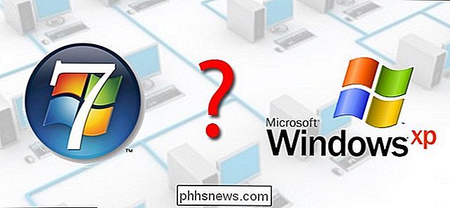 Quelle différence y a-t-il entre Windows 7 HomeGroups et Windows XP?