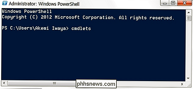 Proč jsou příkazy Windows PowerShell volány Cmdlets?