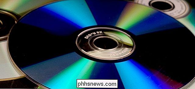 Waarom toevoegen CD's en DVD's gegevens vanuit het midden?