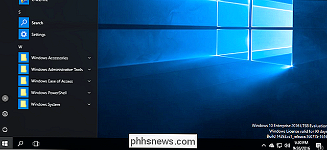 Windows 10 sin el paquete Cruxt: Windows 10 LTSB (Servicio a largo plazo), explicado