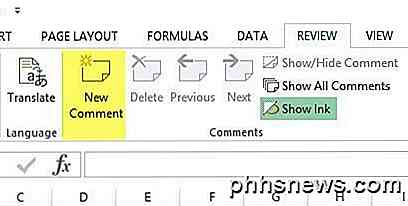Slik legger du til kommentarer til en Excel-regnearkcelle