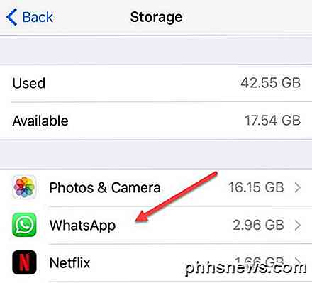 Sådan reduceres størrelsen på WhatsApp på din iPhone