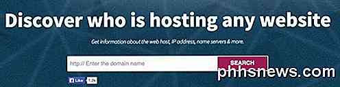 Jak zjistit, kdo hostí web (Web Hosting Company)