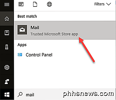 Hoe Gmail in Windows 10 in te stellen