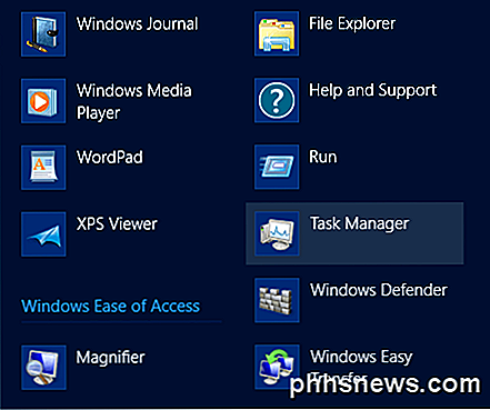 8 Windows 8 Tipy pro správce úloh